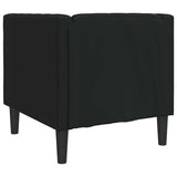 Sofa Black 74.5 x 71 x 70.5 cm PVC 42013013
