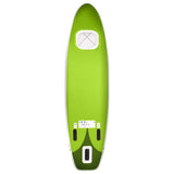 Inflatable Stand Up Paddle Board Set Green 360x81x10 cm 93391