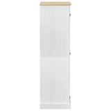 Wardrobes with Shelf White 76 x 50 x 170 cm Solid Pine Wood 42024937