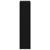 Bookcase Black Oak 66x30x130 cm Engineered Wood 862397