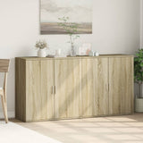 Sideboards 2 pcs Sonoma Oak 79x38x80 cm Engineered Wood 3276604
