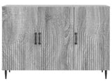 Sideboard Grey Sonoma 89 x 34.5 x 80 cm Engineered Wood 894881