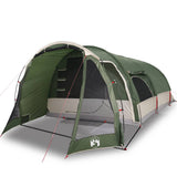 Family Tent Tunnel 8-Person Green Waterproof 94734