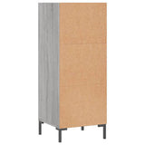 Sideboard Grey Sonoma 34.5x32.5x90 cm Engineered Wood 828738