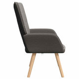 Armchair Dark Grey 62 x 67 x 95.5 cm Sherpa Fabric 42001780