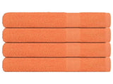 Sauna Towels "FROGN" 4 pcs Orange 80x200 cm 360 gsm 136912