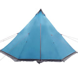 Family Tent Tipi 8-Person Blue Waterproof 4009446