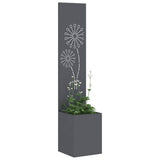Garden Privacy Screen Anthracite 32 x 150 cm Cold-rolled steel 876387