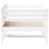 Day Bed without Mattress White 90x200 cm Solid Wood Pine 842871