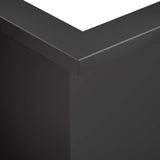 Retaining Wall 50 x 50 x 50 cm Steel Black 8015185