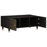 Coffee Table 100x54x40 cm Solid Wood Mango 358332