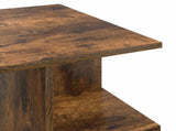 Coffee Table Smoked Oak 87 x 50 x 45 cm Engineered Wood 8001059
