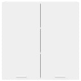 Hanging Cabinet White 80 x 31 x 80 cm Engineered Wood 884282