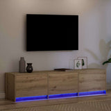 TV Cabinet Artisan Oak 162.5 x 34 x 40 cm Engineered wood 868951