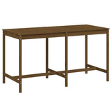 Garden Table Honey Brown 203.5x90x110 cm Solid Wood Pine 824105