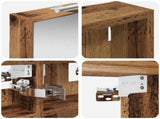 Bathroom Cabinet Set 3 pcs 100 x 10.5 x 50 cm Engineered wood 3403694