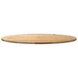 Table Top 100x50x2 cm Solid Wood Oak Oval 4009038