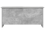 Storage Chest Concrete Grey 80 x 40 x 50 cm Engineered Wood 8011262