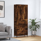 Highboard Smoked Oak 69.5x34x180 cm Engineered Wood 3199750
