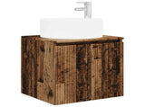 Bathroom Cabinet Set 3 pcs Old Wood 49.5 x 44.5 x 65.5 cm 3405745
