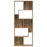 Bookcase Artisan Oak 67x24x161 cm Engineered Wood 856015