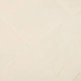 Weighted Blanket Light Cream 200x200 cm 13 kg Fabric 350815