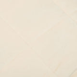 Weighted Blanket Light Cream 137x200 cm Single 10 kg Fabric 3154871