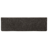 Stair Mats Self-adhesive 30 pcs 65x21x4 cm Anthracite Rectangular Edge 3365699