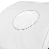 Bed Tunnel 2 pcs White 211 x 67.5 x 2 cm Polyester 893714