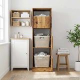Laundry Cabinet Artisan Oak 50 x 68 x 162 cm Engineered wood 3422799