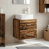 Wall-Mounted Sink Vanity Old Wood 49.5 x 41 x 63 cm 890276