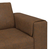 Living Room Couch Brown 250 x 77 x 76 cm 3335108