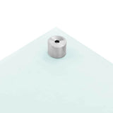 Kitchen Backsplash 2 pcs White 90 x 40 cm Tempered Glass 3415419