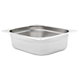 Gastronorm Containers 4 pcs GN 1/2 100 mm Stainless Steel 50888