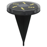 Solar Ground Lights with Ground Spikes Outdoor 12 pcs Warm White 4008197