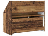 Kids Bookshelf Old Wood 60 x 29.5 x 69 cm Engineered Wood 892397