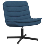 Swivel Chair Blue 63 x 75 x 76 cm Fabric 42007357