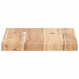 Floating Shelves 3 pcs 60x20x2 cm Untreated Solid Wood Acacia 3279341