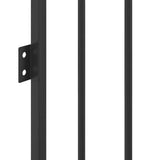 Pet Fireplace Fence Steel Black 242684