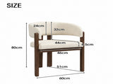 Set of 2, solid wood chairs, dining chairs, suitable for homes, restaurants, living rooms, and N606P403875B