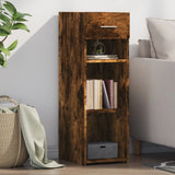 Sideboard Smoked Oak 30x42.5x93 cm Engineered Wood 846310