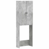 Toilet Cabinet ALKMAAR Concrete Grey 66 x 25.5 x 190 cm 896258