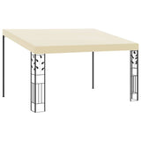 Wall-mounted Gazebo 4x3x2.5 m Cream 47998
