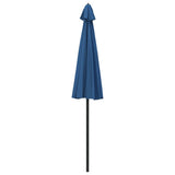 Garden Parasol with Aluminium Pole 270 cm Azure Blue 47311