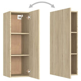 10 Piece TV Cabinet Set Sonoma Oak Engineered Wood 3078967