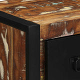 Bedside Cabinet Multicolour 40x35x40 cm Solid Wood Reclaimed 4015954