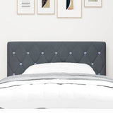 Headboard with Headboard Dark Grey 100 cm Faux Leather 42007082