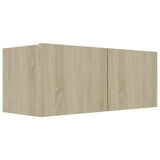 8 Piece TV Cabinet Set Sonoma Oak Engineered Wood 3114488