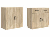 Cabinet Set 2 pcs Sonoma Oak Engineered Wood 3416828