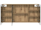 Bathroom Mirror Cabinet Artisian Oak 100 x 14.5 x 70 cm 889126